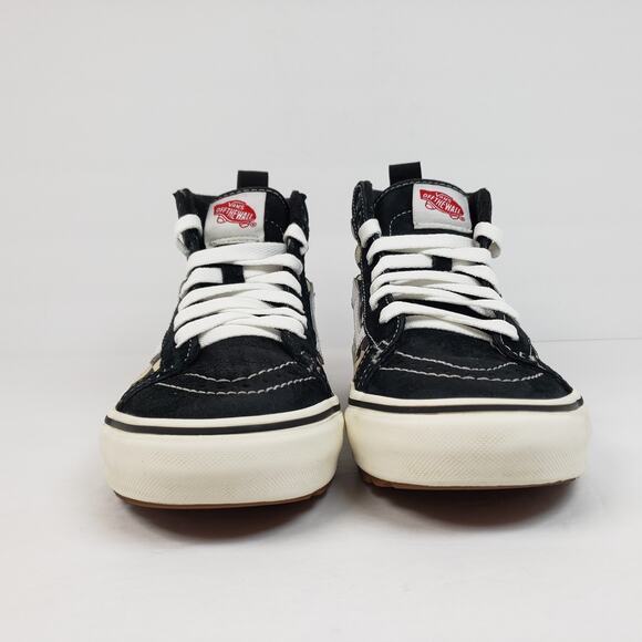 Vans Sk8-Hi MTE-1 Womens Sz 5.5 Mens Sz 4 Black White Checkered Sneaker Shoes - Picture 6 of 12